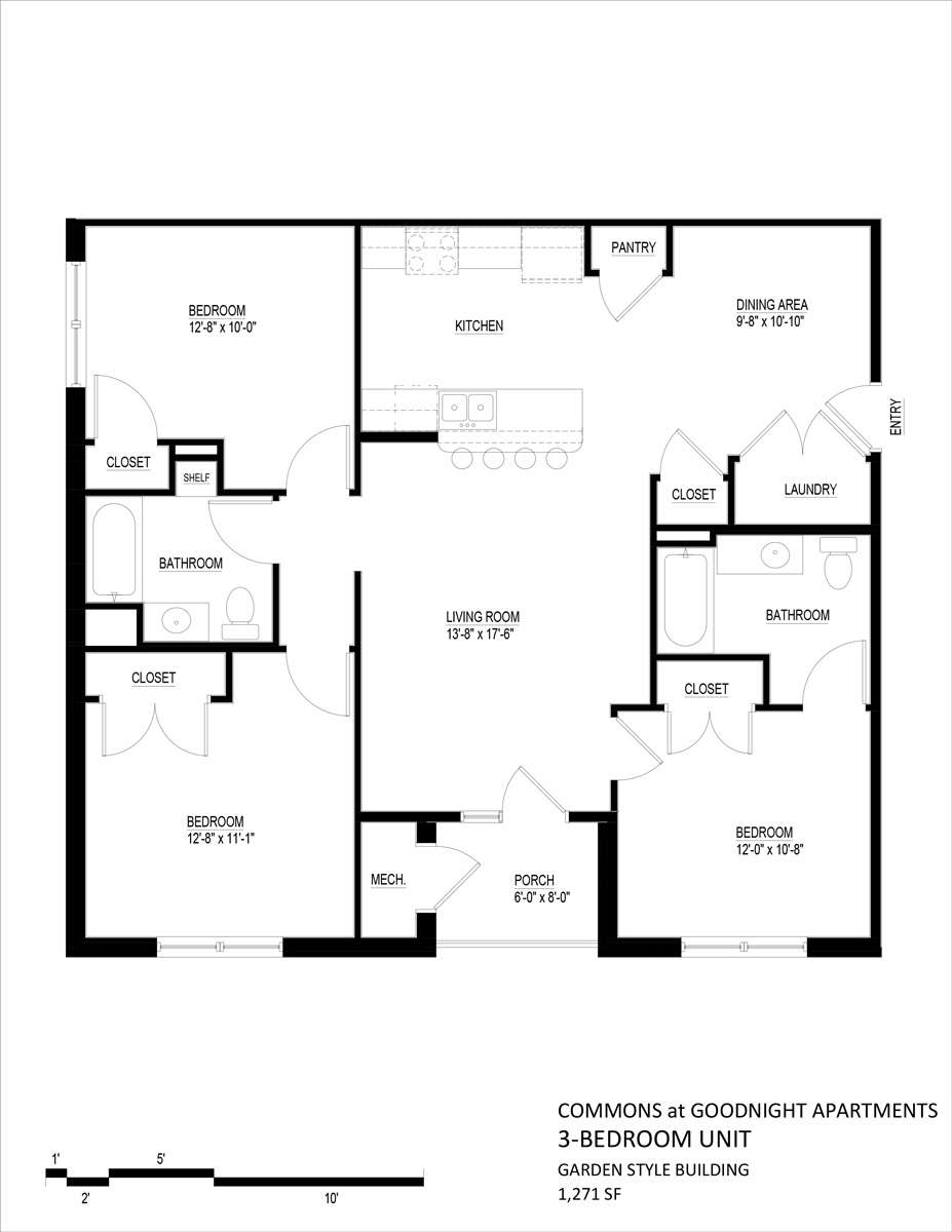 Southeast Austin TX Apartments | Goodnight Commons | Floor Plans